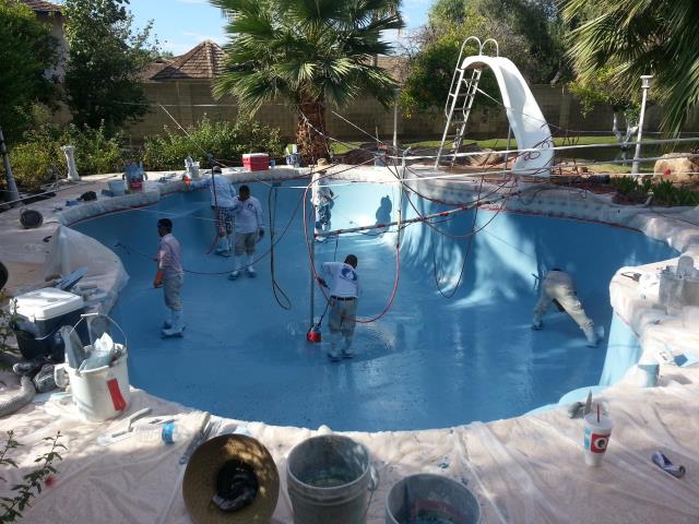 Calabasas pool remodeling