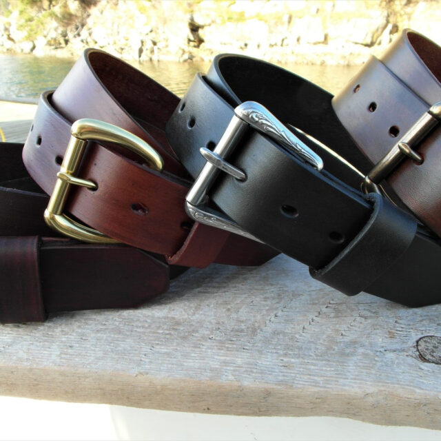 leather belts for men