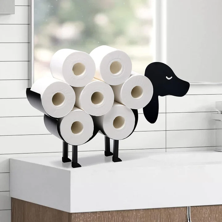 Dog Toilet Paper Stand