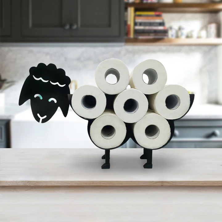 Sheep Toilet Paper Stand